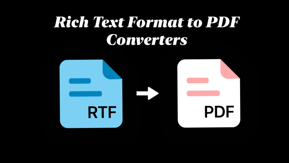 RTF towards PDF A fabulous Extensive Guide